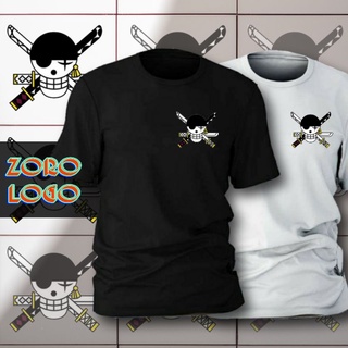 ONE PIECE/ ANIME TEE/ LAW ZORO SANJI LOGO/PRINT TEES ROUND NECK/OVERSIZE TEES/100% COTTON