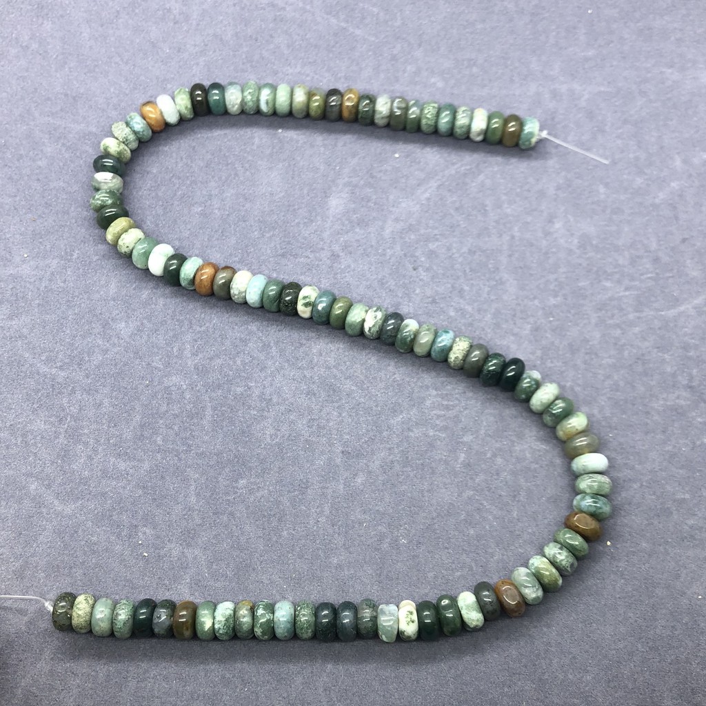 India Agate Spacer อินเดียโมรา เว้นวรรค ลูกปัด 4 * 6.5mm 4 * 8mm มิลลิเมตรธรรมชาติหลวมหินอุปกรณ์เสริมสร้อยข้อมือ DIY