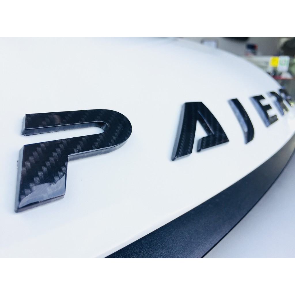 🔥โค้ดVISA946ลด15%🔥ตัวหนังสือ ตัวนูนติดรถ Pajero Sport - รูปที่ 5