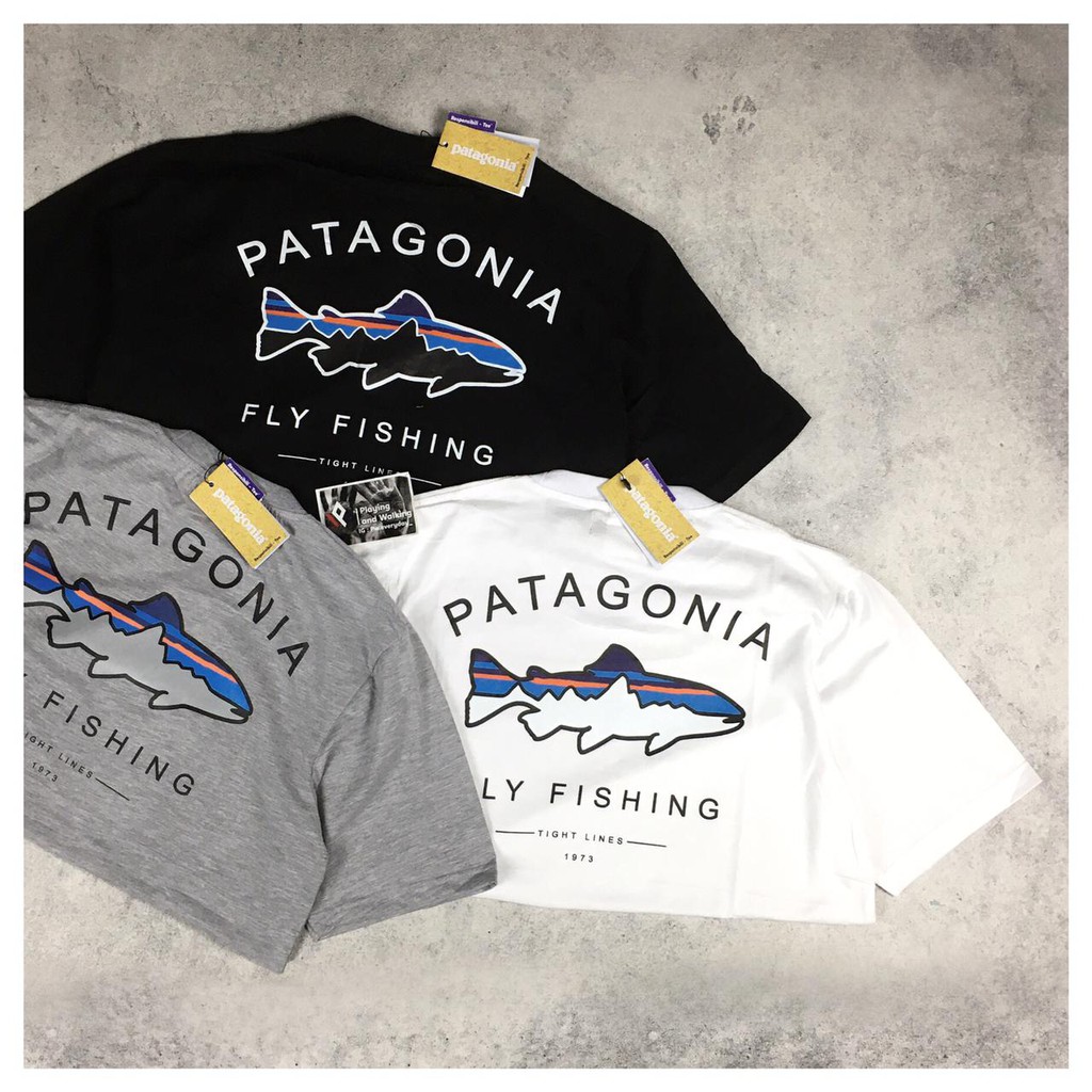 เสื้อยืด PATAGONIA FLY FISHING 1:1 ของแท้