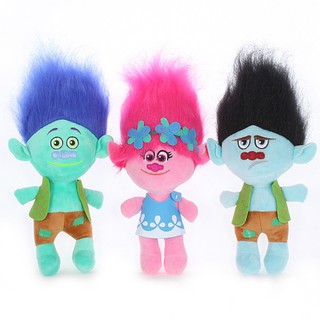 ตุ๊กตานุ่มรูปการ์ตูน trolls ขนาด 35 ซม 23 ซม