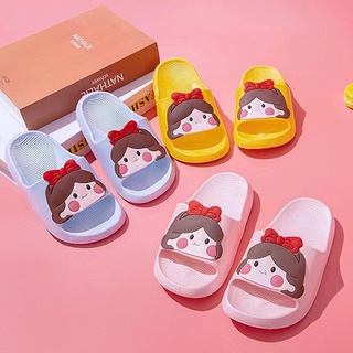 รองเท้าแตะเด็ก EVA รูปการ์ตูนรูปเด็กน่ารัก  น้ำหนักเบา นุ่ม …