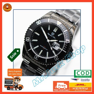 นาฬิกา Olympia Star sapphire submariner 899831.TG-204 หลอดแก็สรมดำ King size ประกันศูนย์ 1 ปี ลดพิเศษ สวยน่าสะสม