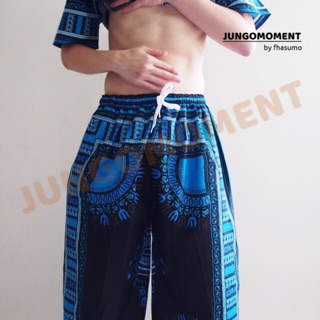 กางเกงจ็อกเกอร์ (พื้นดำ)( jungo jogger plant ) (ลด 80- ลูกค้าใหม่ code : NEWJUN)