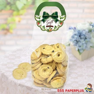 555paperplus กระดาษปิดถุงขนม4นิ้ว(50ชิ้น) ใช้กับถุงจีบ 8x12 นิ้ว หรือ 9x14นิ้ว ไม่รวมถุง BK15 หัวถุงขนม