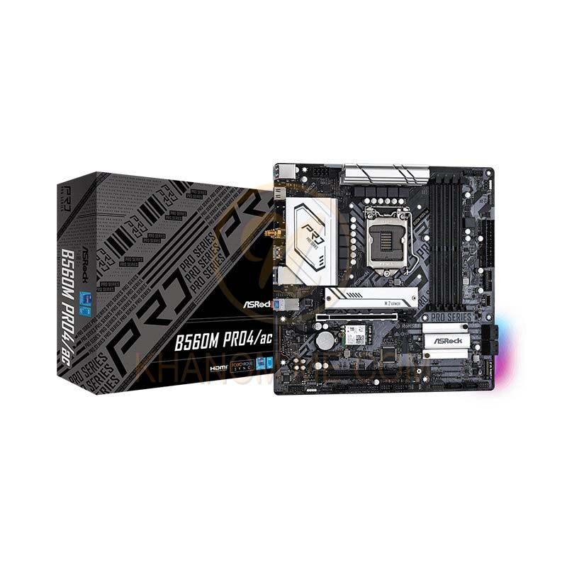 MAINBOARD (1200) ASROCK B560M PRO 4/AC