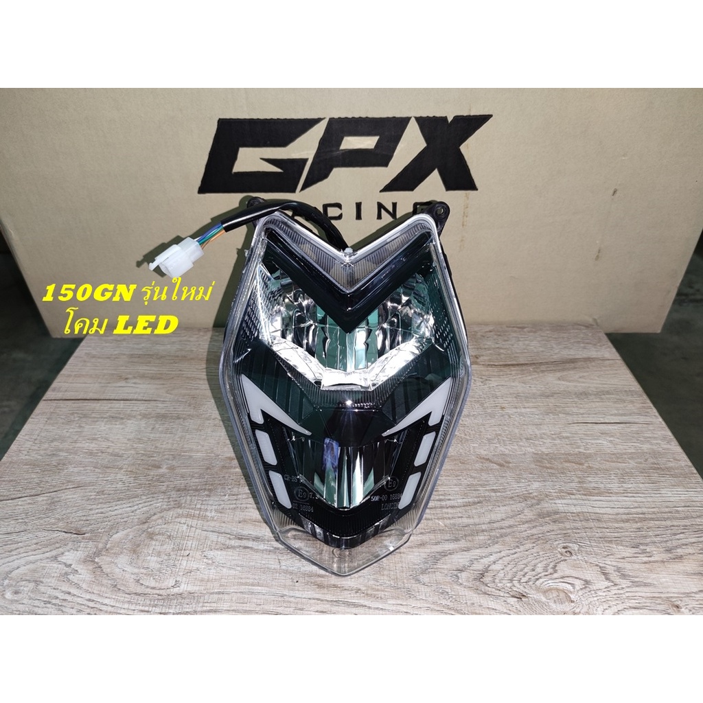 ชุดโคมไฟหน้า GPX Demon 150 GN สินค้าใหม่ ของแท้ศูนย์