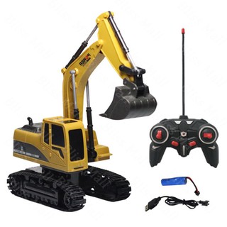 【จัดส่งที่รวดเร็ว】รถขุดบังคับ RC Excavator รถตักดินของเล่นบังคับ ของเล่นเด็กรถของเล่นเด็ก รถแม็คโครบังคับ