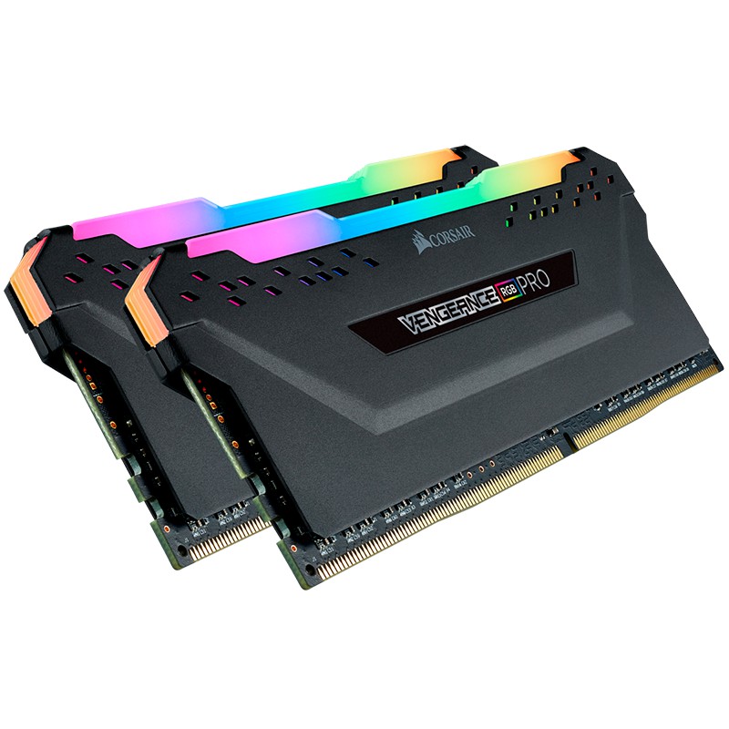 RAM DDR4(3200) 16GB (8GBX2) CORSAIR Vengeance RGB PRO Black (CMW16GX4M2C3200C16)
