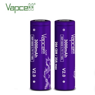 Vapcell INR18650 3000mAh 3.7V 20A CDR/ 35A MAX ของแท้