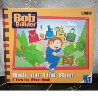 Bob The Builder, Bob On the Run.  A Turn the Wheel book-123