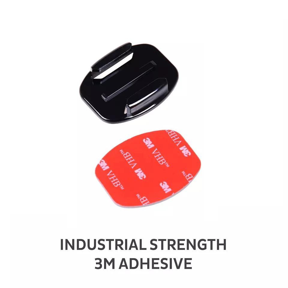 Arc Flat Plane 3M Glue Adhesive Fixed Base Mount Helmet Accessories set - โค้งมนเครื่องบิน 3M กาวกาวคงที่แท่นยึด