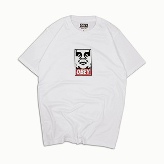 เสื้อยืดผ้าฝ้าย 100% พรีเมี่ยม Obey Premium