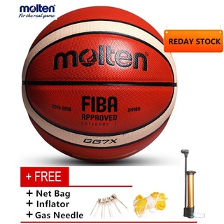 24H shipping！！ Molten ลูกบาสเก็ตบอล รุ่น GG7X ขนาด 7 professional basketball NBA world cup ball