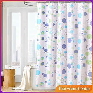 ม่านกั้นห้องน้ำ ม่านกันน้ำ ม่านพลาสติก ม่าน shower curtain