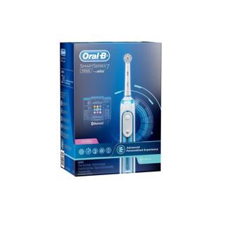 Oral-B ออรัลบี แปรงสีฟันไฟฟ้า สมาร์ตซีรี่ย์ 7 7000 Electric Power Toothbrush Smart7 7000 + หัวแปรง 2 ชิ้น