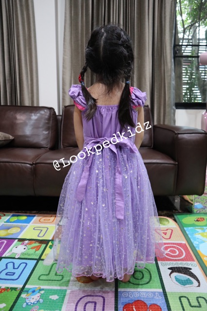 ชุดเจ้าหญิง ชุดราพันเซล ชุดคอสเพลย์ สีม่วง - รูปที่ 3