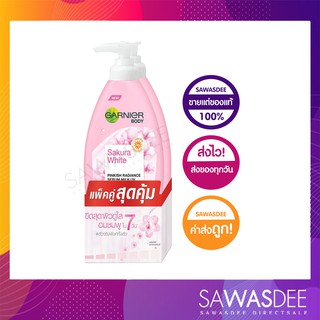แพคคู่!!!! GARNIER SAKURA ขนาด 400 ml.