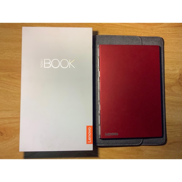 (ขายแล้ว) Lenovo Yoga Book รุ่น YB1-X90F สีแดงไวน์ มือ 2