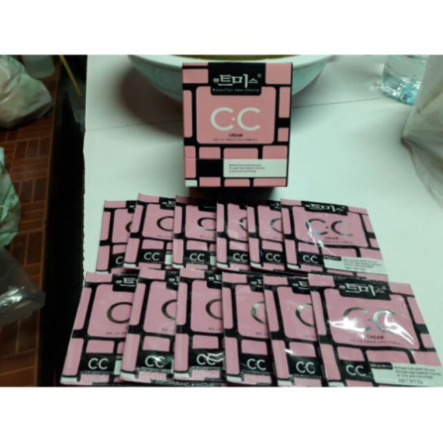 CC ครีมรองพื้น