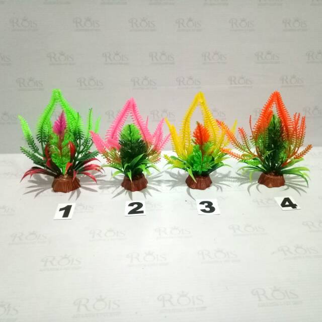 ดอกไม้ตู้ปลาทรงสูง BK-001