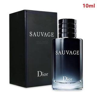 น้ำหอม 💯ของแท้ Dior Sauvage Eau De Toilette EDT 10ML น้ำหอมผู้ชาย ขนาดทดลอง