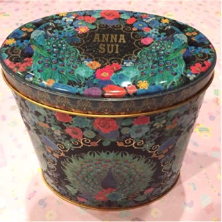 Anna sui แอนนา ซุย กระป๋องกล่องเหล็กใส่ของ