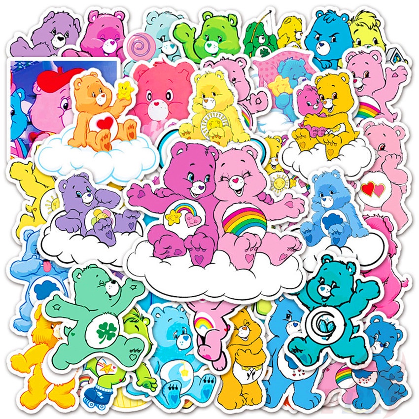 ❉ Care Bears - Series 03 สติ๊กเกอร์ ❉ 50Pcs/Set Cartoon DIY Luggage Laptop Skateboard Doodle สติ๊กเก