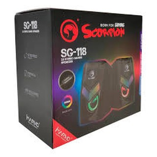 ลำโพง SCORPION SG-118