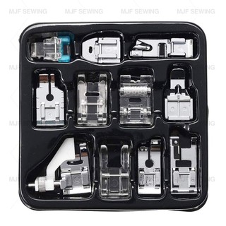 เซ็ตตีนผีจักรเย็บครอบจักรวาล ตีนผีจักรกระเป๋าหิ้ว Presser foot Set-11ชิ้น/16ชิ้น/32ชิ้น