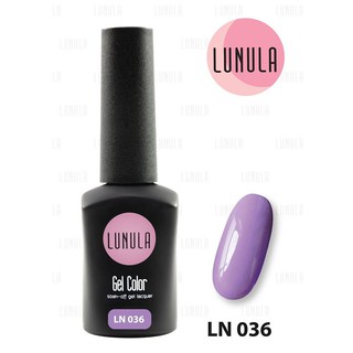 LUNULA Gel Polish สีเจลลูนูล่า คุณภาพพรีเมี่ยม ม่วงและน้ำเงิน Purple&amp;Blue Group1 12ml.