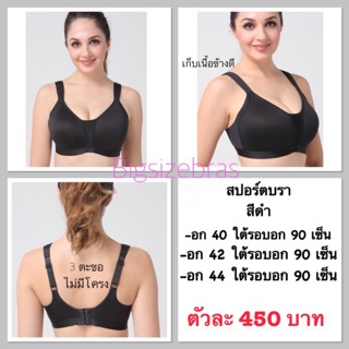 สปอร์ตบรา คนอ้วน อกโต