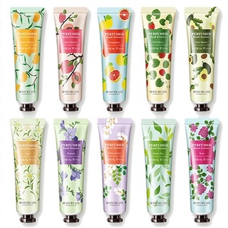 ครีมทามือ Hand Cream ครีมบำรุงมือและเล็บขนาด 30ml กลินดอกไม้ 12 หอมละมุน