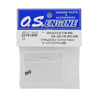 O.S. 46 ยางโอริ่ง Engines O-Ring Small 2K/2SB 22781800 อุปกรณ์เครื่องยนต์น้ำมัน Rc