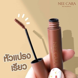 ของแท้/มีของแถม✅️ NEE CARA MICROCARA BROW MASCARA นีคารา มาสคาร่า มาสคาร่าปัดคิ้ว หัวแปรงสลิม