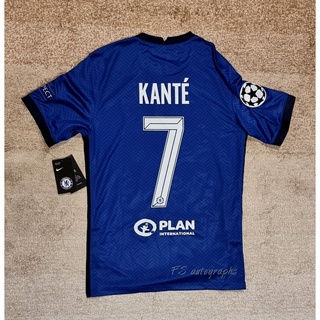 เสื้อเหย้าของแท้ Chelsea Home 2021 - NGolo Kante Full UCL