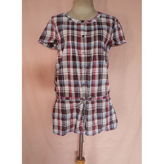 เสื้อลายสก็อต มือสอง