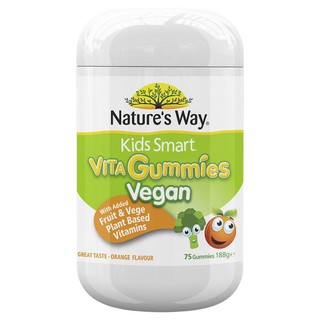 Natures Way Kids Smart Vita Gummies Vegan 75 Gummies