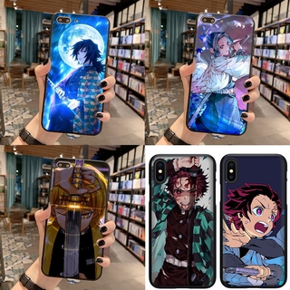 เคสโทรศัพท์มือถือแบบนิ่ม ลายดาบพิฆาตอสูร สําหรับ iphone 5 5S 6 6S 7 8 Plus X XS Max XR SE 2020