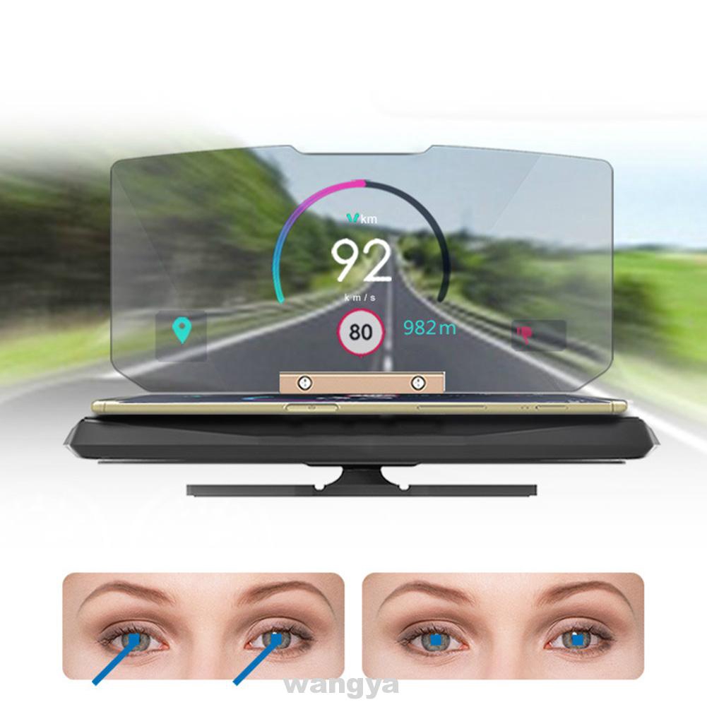 Car Speed Warning Phone Navigation Dashboard Mount Head Up Display ...