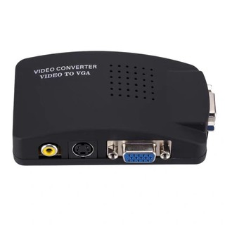 กล่อง AV แปลง VGA  BOX AV to VGA