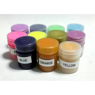 สีเทียนแดง สีน้ำมันแบบผง ใช้ทำเทียน สบู่ ขนาด 100 กรัม