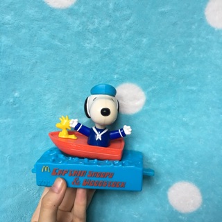 โมเดล Snoopy Captaion and Woodstock