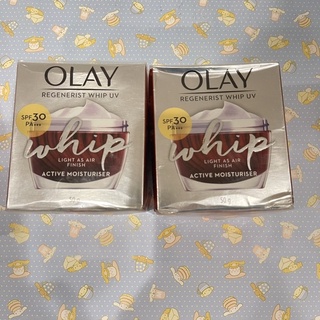 OLAY Total Effect Whip  Active Moisturiser Cream UV SPF30 โอเลย์ ครีมบำรุงผสมสารป้องกันแสงแดด สูตรป้องกันริ้วรอย 50g