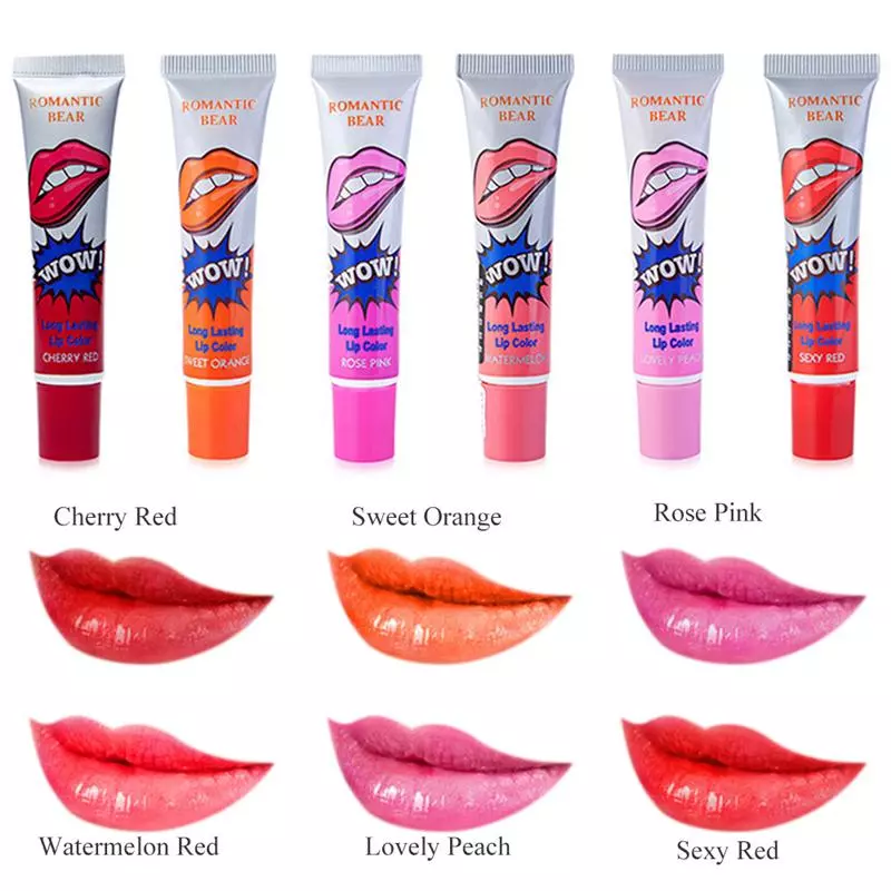 ลิปแทททู ให้ความชุ่มชื้น ติดทนนาน มี 6 สี
