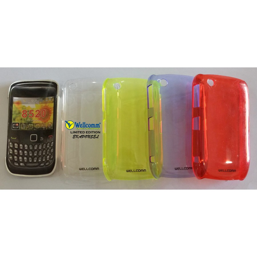 Blackberry 8520 / 9300 CASE TRANSPARENT สีใส