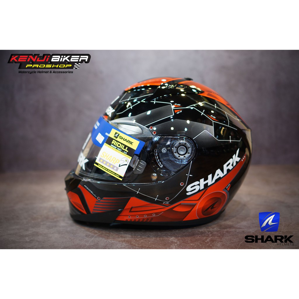 หมวกกันน็อค เต็มใบ SHARK HELMETS Ridill 1.2 Mecca (KRS)
