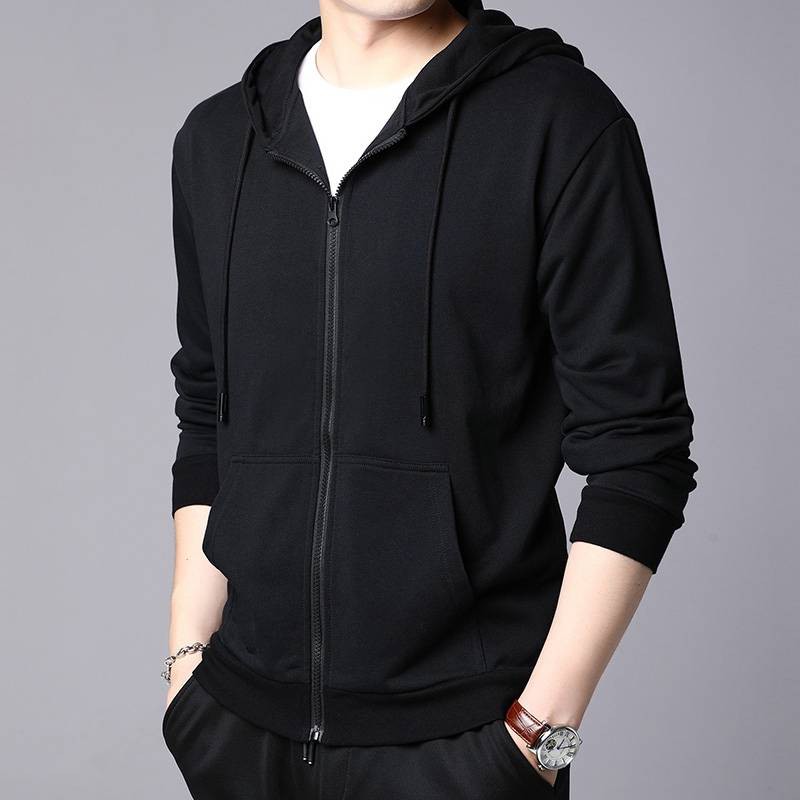 ใหม่เสื้อกันหนาวผู้ชายและผู้หญิงคู่หลวมเกาหลีกีฬาคาร์ดิแกนยืนปกเสื้อแจ็คเก็ตลำลอง