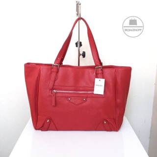 MANGO : ADJUSTABLE TOTE BAG (outlet) สีแดง