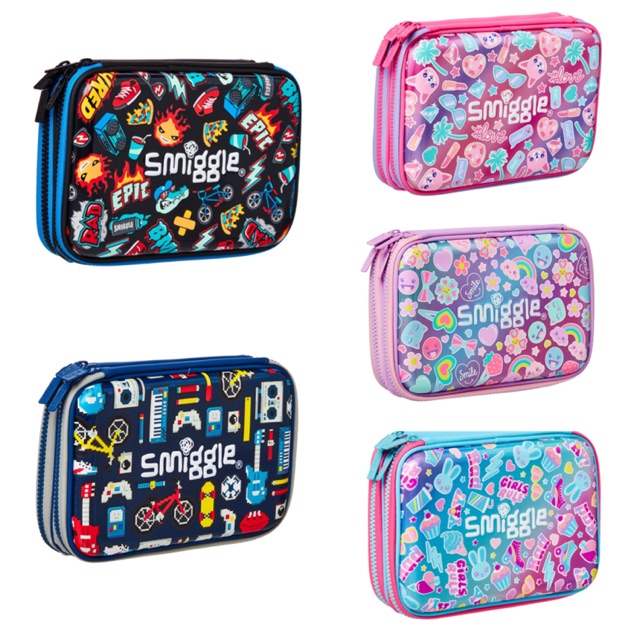 🌈❤️กล่องดินสอ smiggle แท้💯 รุ่น 2 ชั้น ❤️🌈